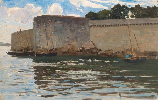 Alfred Zoff, Heimkehr der Fischer von Concarneau