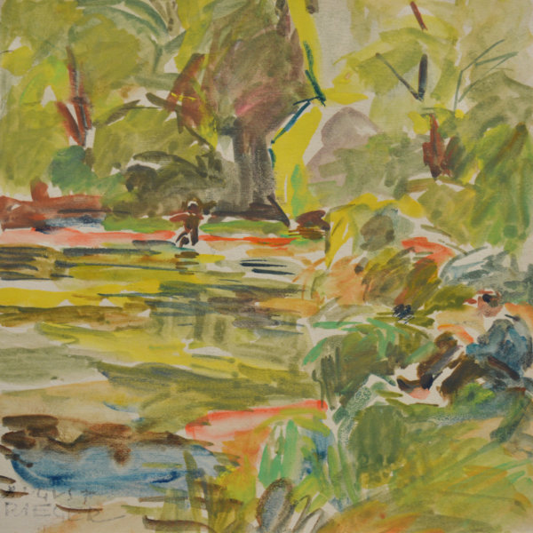 August Rieger, Tümpel bei Maria Grün
