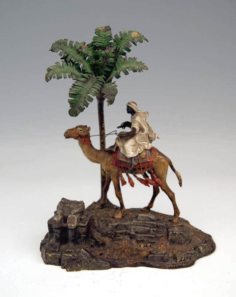 Bergmann Bronze, Arabischer Krieger auf Kamel