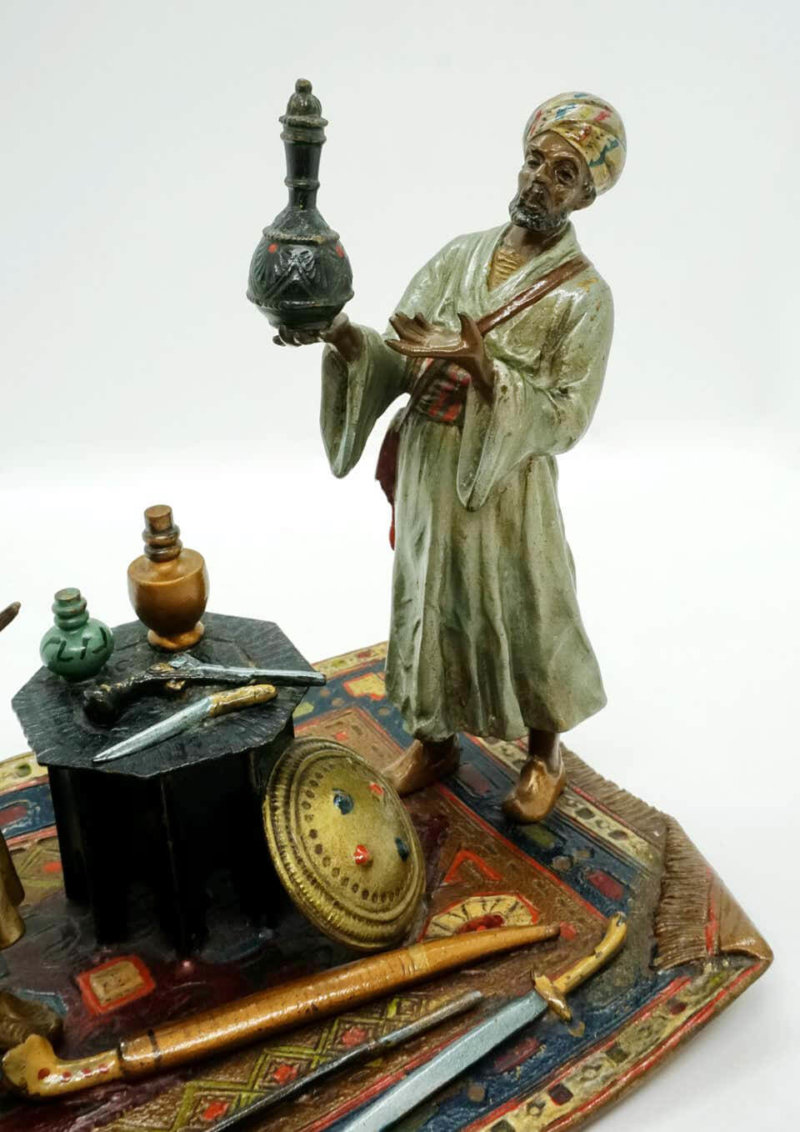Franz Bergmann Bronze, Orientalische Antiquitätenhändler