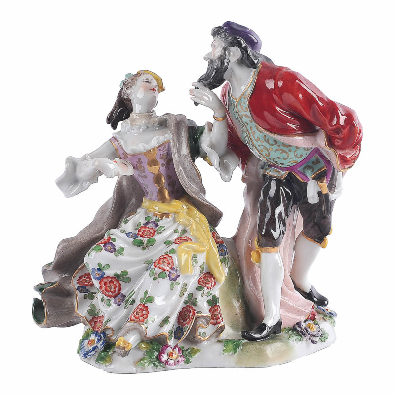 Figurengruppe - Porzellan, 19. Jahrhundert