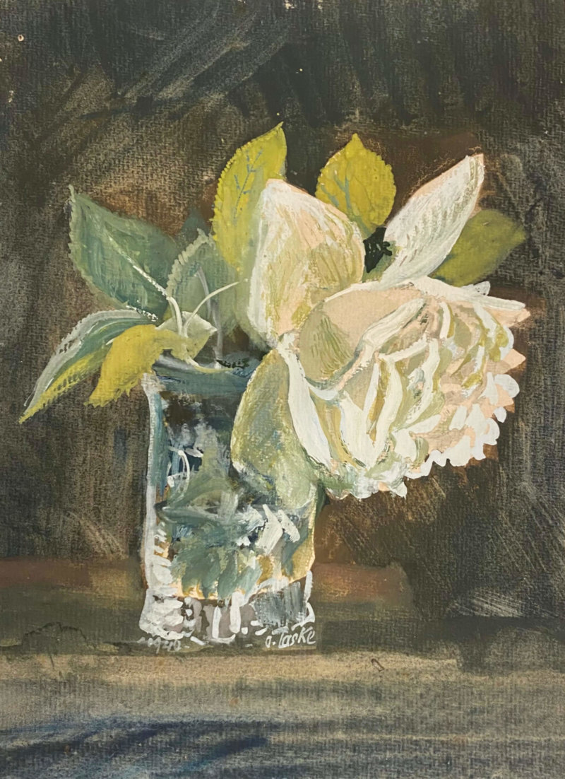Oskar Laske, Weiße Rose