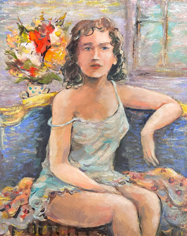 Otto Rudolf Schatz, Mädchen im Nachthemd