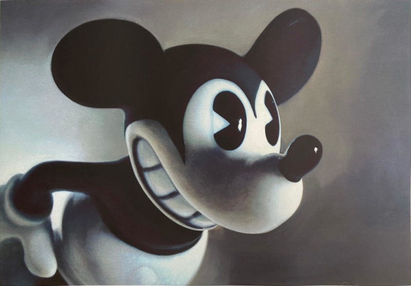 Gottfried Helnwein, Mickey Mouse 3