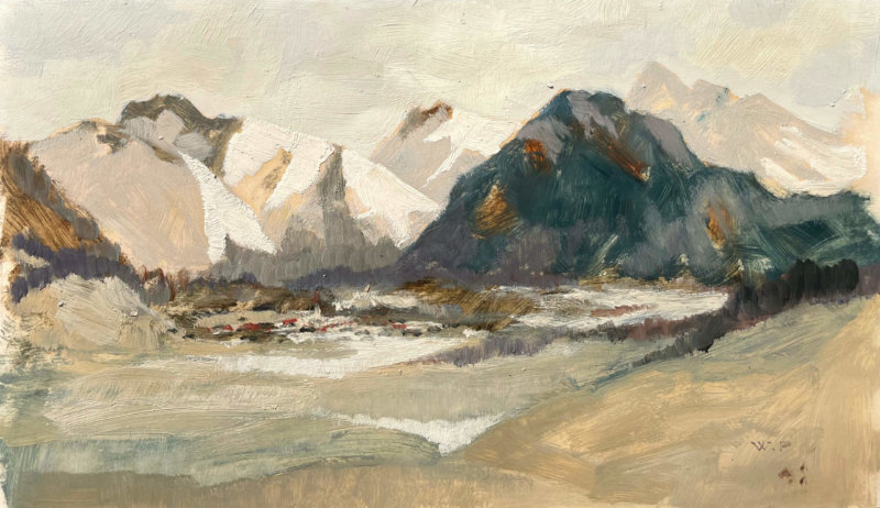 Wilhelm Nicolaus Prachensky, Bergdorf