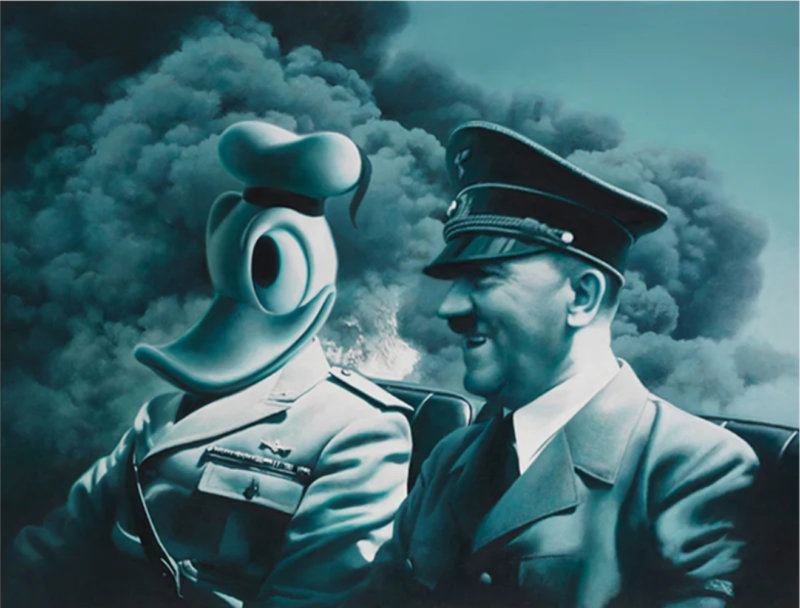 Gottfried Helnwein, Donald & Hitler
