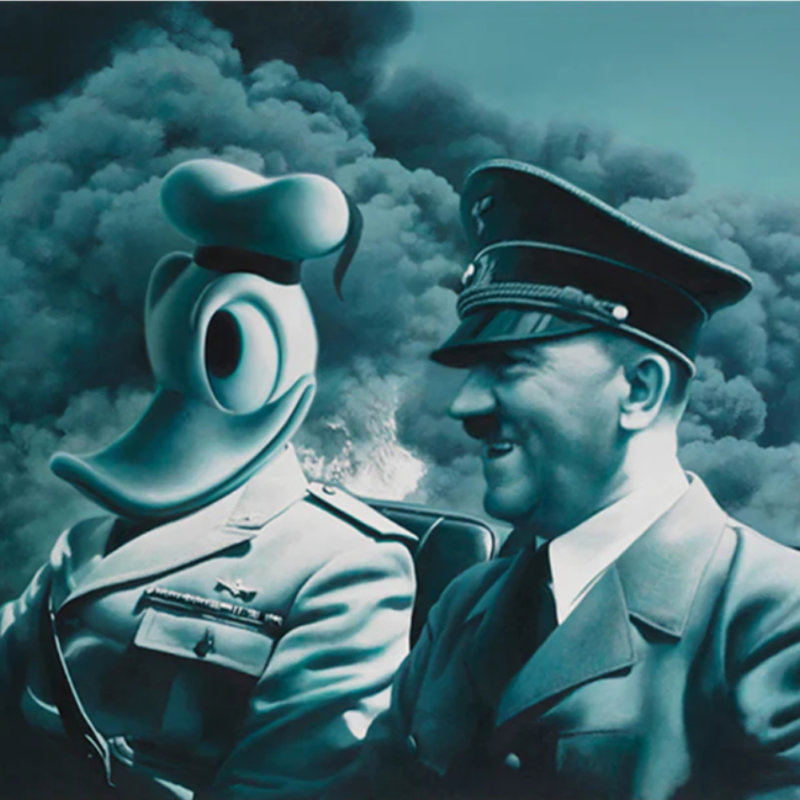 Gottfried Helnwein, Donald & Hitler