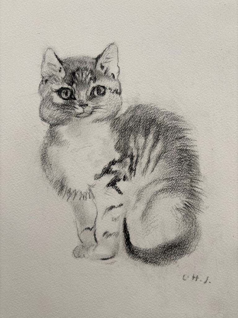 Ludwig Heinrich Jungnickel, Katze