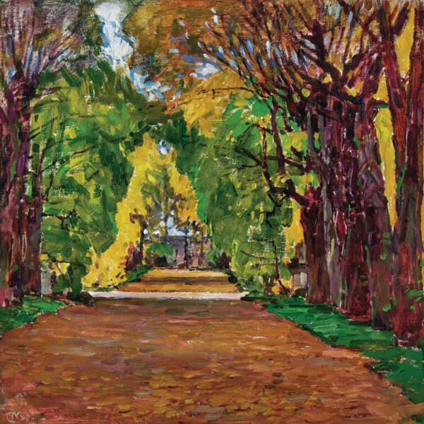 Carl Moll, Schlosspark