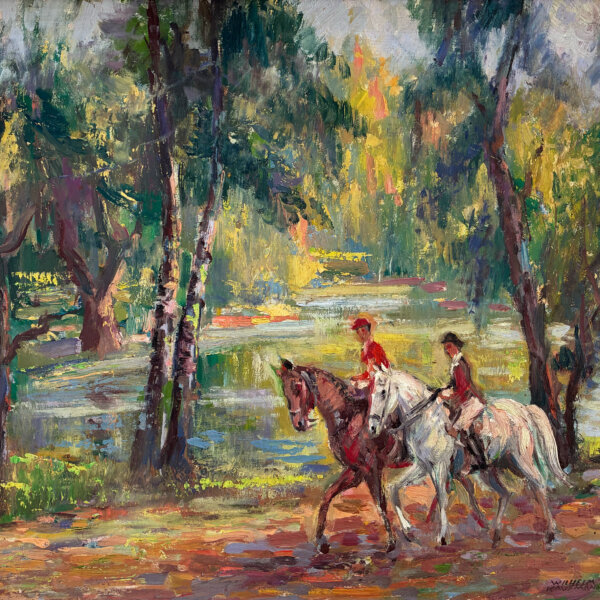 Wilhelm Kaufmann, Ausritt im Prater