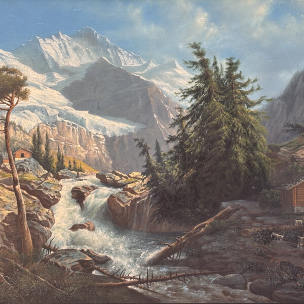 Carl Hasch, Gebirgslandschaft