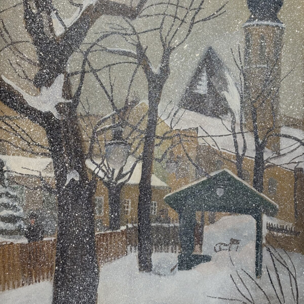 Ferdinand Zach, Winter in Grinzing