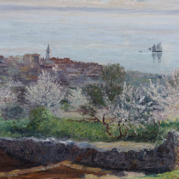 Menci Clement Crnčić, Blick über Lovran