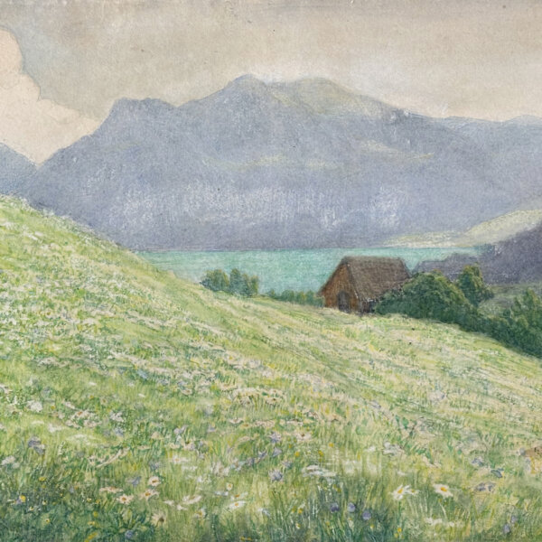 Oswald Grill, Blick auf den Attersee